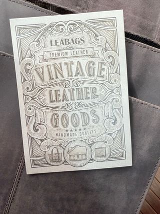 Bolso de piel Leabags