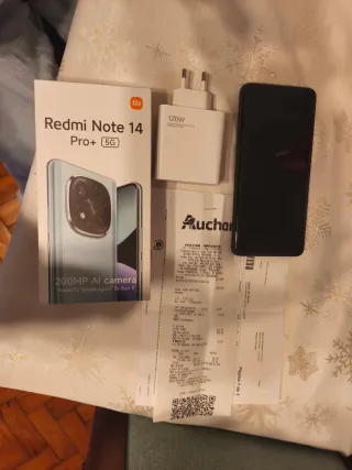 Redmi Note 14 Pro+ 5G Preto, com garantia!