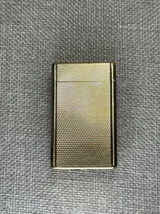 S.T. Dupont Ligne I Grande bañado en oro original