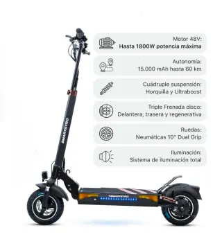 Patinete eléctrico smartGyro Speedway PRO Certific