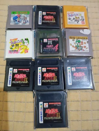 Lote30 Juegos Game Boy Japonés RESERVADO