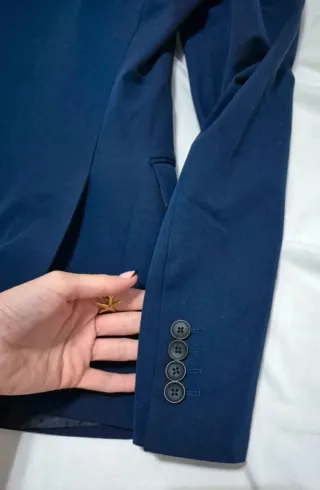 Traje Zara Azul Marino