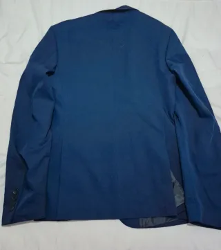 Traje Zara Azul Marino