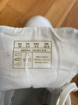 Zapatillas GANT blancas y marrones