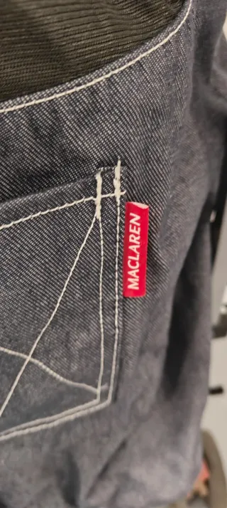 Silla de paseo Maclaren, edición vaquera.