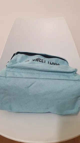 Zaino Sweet Years azzurro con cuore