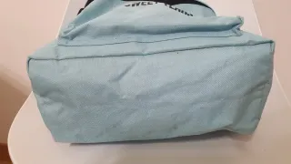 Zaino Sweet Years azzurro con cuore