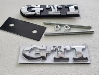 Logo GTI Parilla más Emblema Maletero Vw Golf Polo