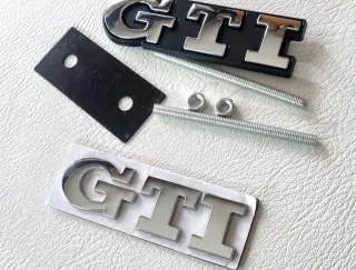 Logo GTI Parilla más Emblema Maletero Vw Golf Polo