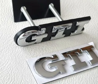 Logo GTI Parilla más Emblema Maletero Vw Golf Polo