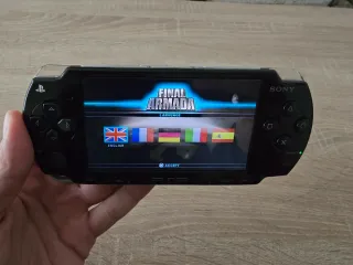 PSP 2004 Negra + Juego Final Armada