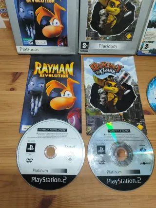 Lote 3 Juegos PS2 - Rayman y Ratchet