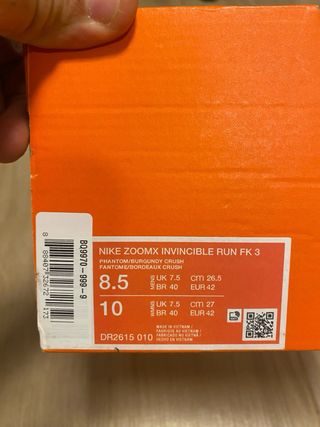 Nike ZoomX Invincible FK 3 Zapatillas