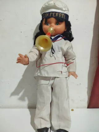 Muñeca marinera vintage años 70