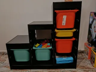 Estantería Ikea Trofast Negra