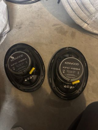 Altavoces Kenwood + Etapa de Potencia