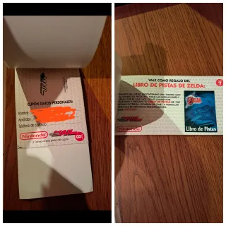 Talonario de Regalos Zelda Ocarina of Time