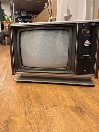 Televisor Zenith Vintage Portátil Funcional