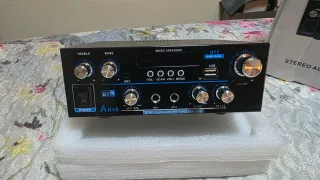 Amplificador Audoo AK55 Bluetooth 900W 50w+50w RMS