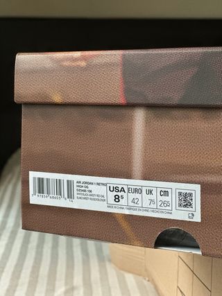 Nike Air Jordan 1 Retro High OG Talla 42