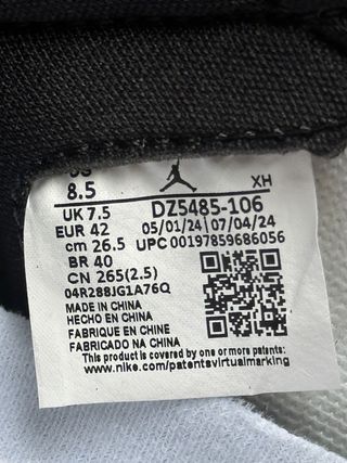 Nike Air Jordan 1 Retro High OG Talla 42