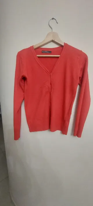 Cardigan rosso donna