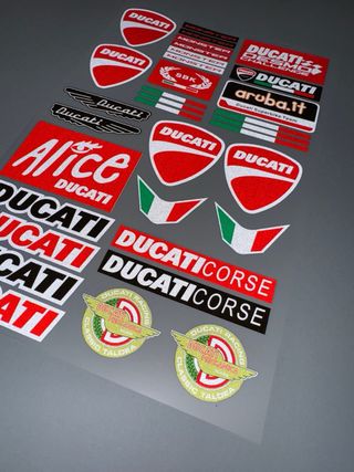 KIT PEGATINAS VINILO DUCATI MOTO PANIGALE MONSTER