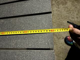 Mesa de exterior moderna