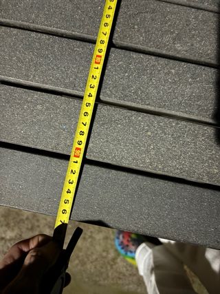 Mesa de exterior moderna