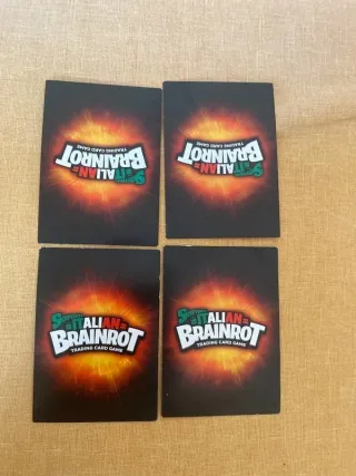 Lotto 36 carte Brainrot Skifidol