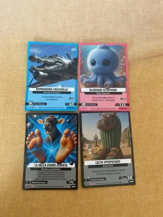 Lotto 36 carte Brainrot Skifidol