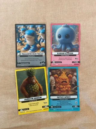 Lotto 36 carte Brainrot Skifidol