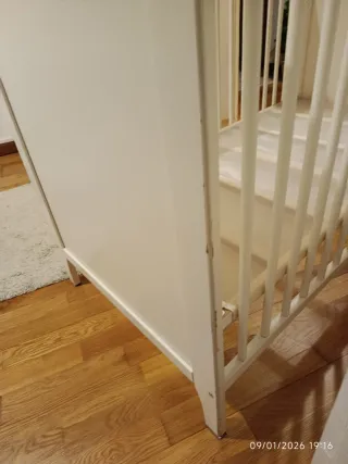 Cuna Ikea HENSVIK Blanca