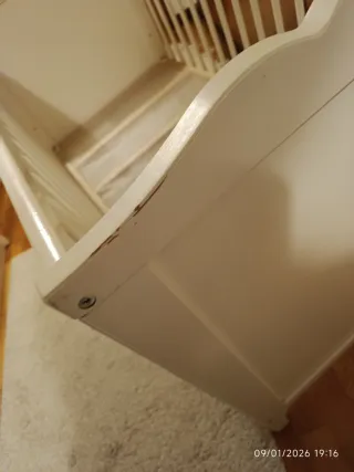 Cuna Ikea HENSVIK Blanca