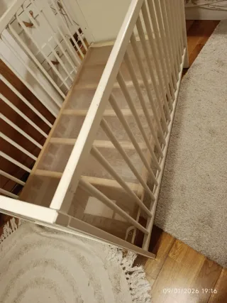 Cuna Ikea HENSVIK Blanca