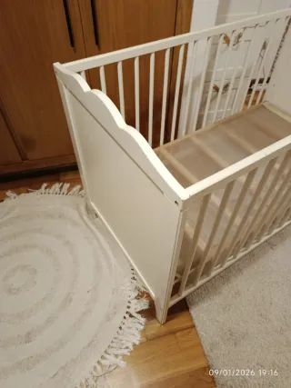 Cuna Ikea HENSVIK Blanca