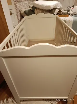 Cuna Ikea HENSVIK Blanca
