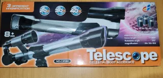 Telescopio con trípode – Aumento hasta 40x