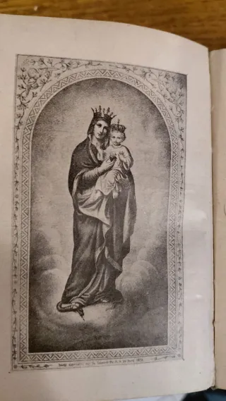 Antico pezzo rarro Manuale di Preghiere 1935