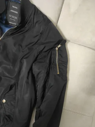 Bomber Bershka donna nero