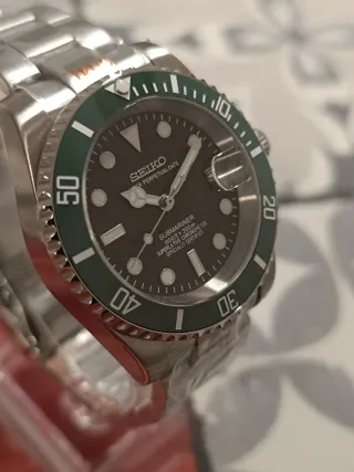 Seiko MOD SMariner Starbucks 40mm