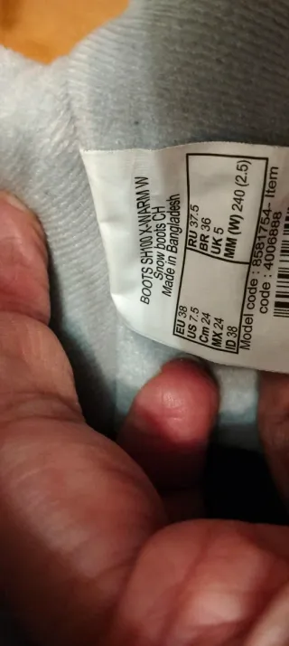 Botas de nieve Quechua Talla 38