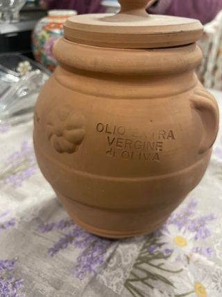 Vaso Terracotta Olio del Chianti