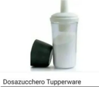 Dosazucchero Tupperware Trasparente Nero