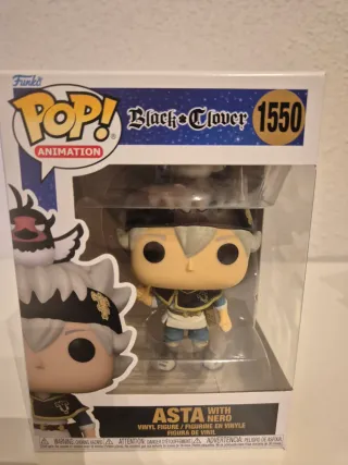 Funko Pop! Black Clover Asta con Nero 1550