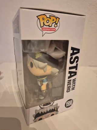 Funko Pop! Black Clover Asta con Nero 1550