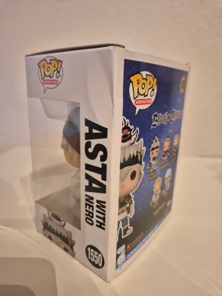 Funko Pop! Black Clover Asta con Nero 1550