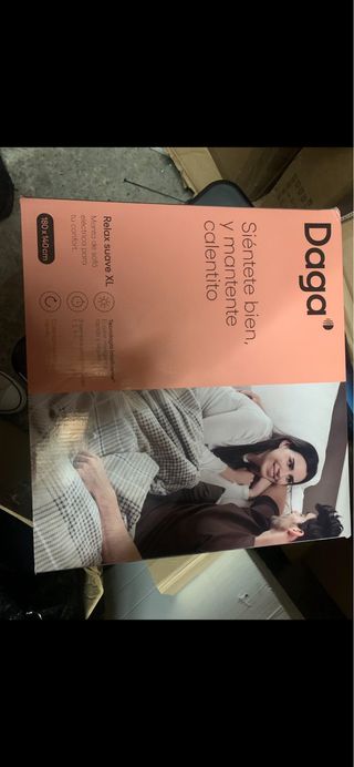 Manta Eléctrica Daga Relax Suave XL