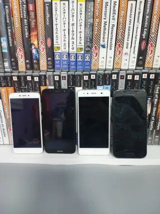 Lote 4 Móviles Xiaomi, Huawei, bq, Samsung