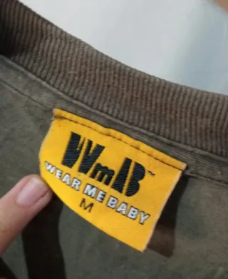 Camiseta estampada hombre verde oliva